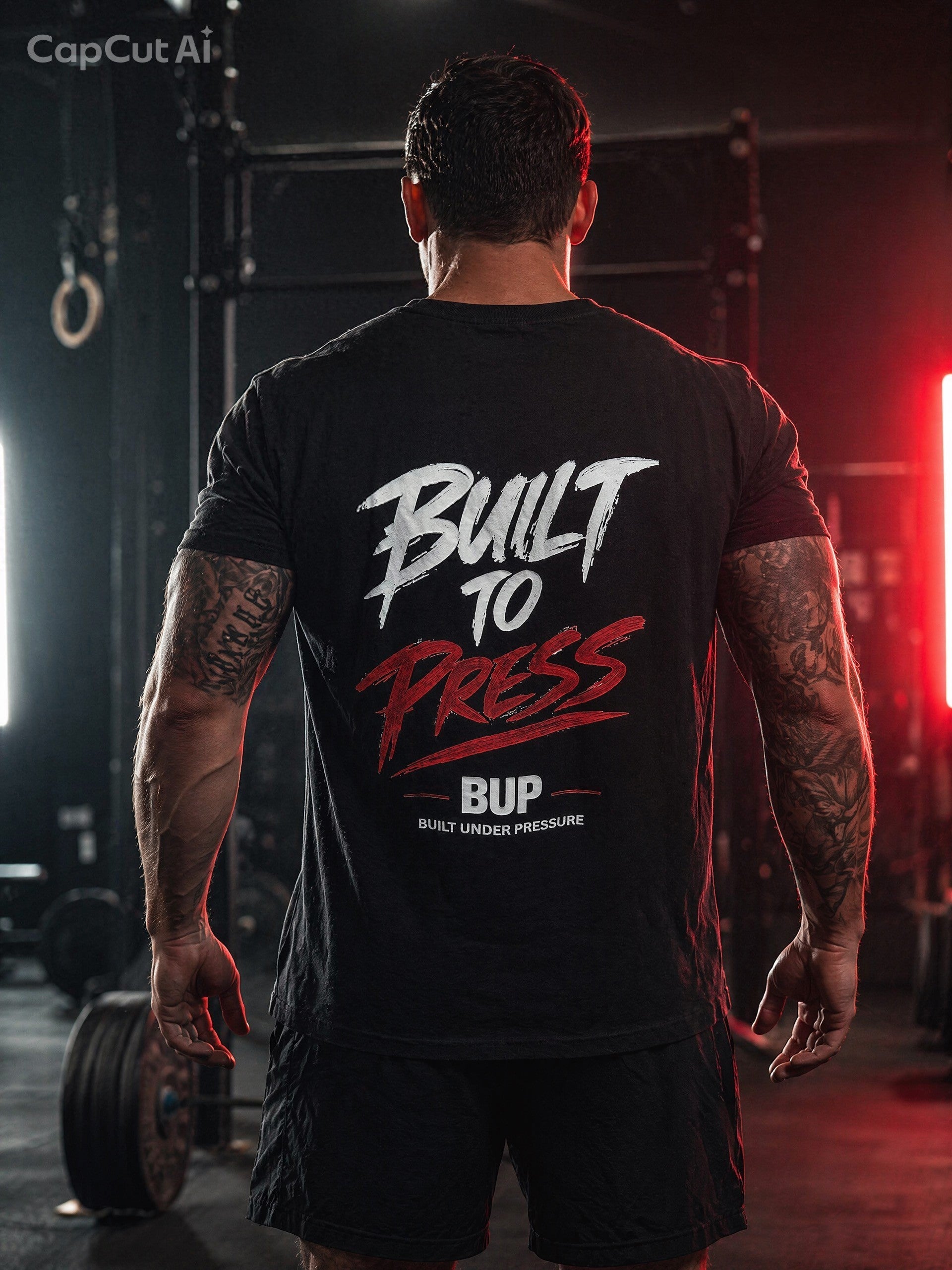 Powerlifting T-Shirts | Premium Gym Tees | Built Under Pressure