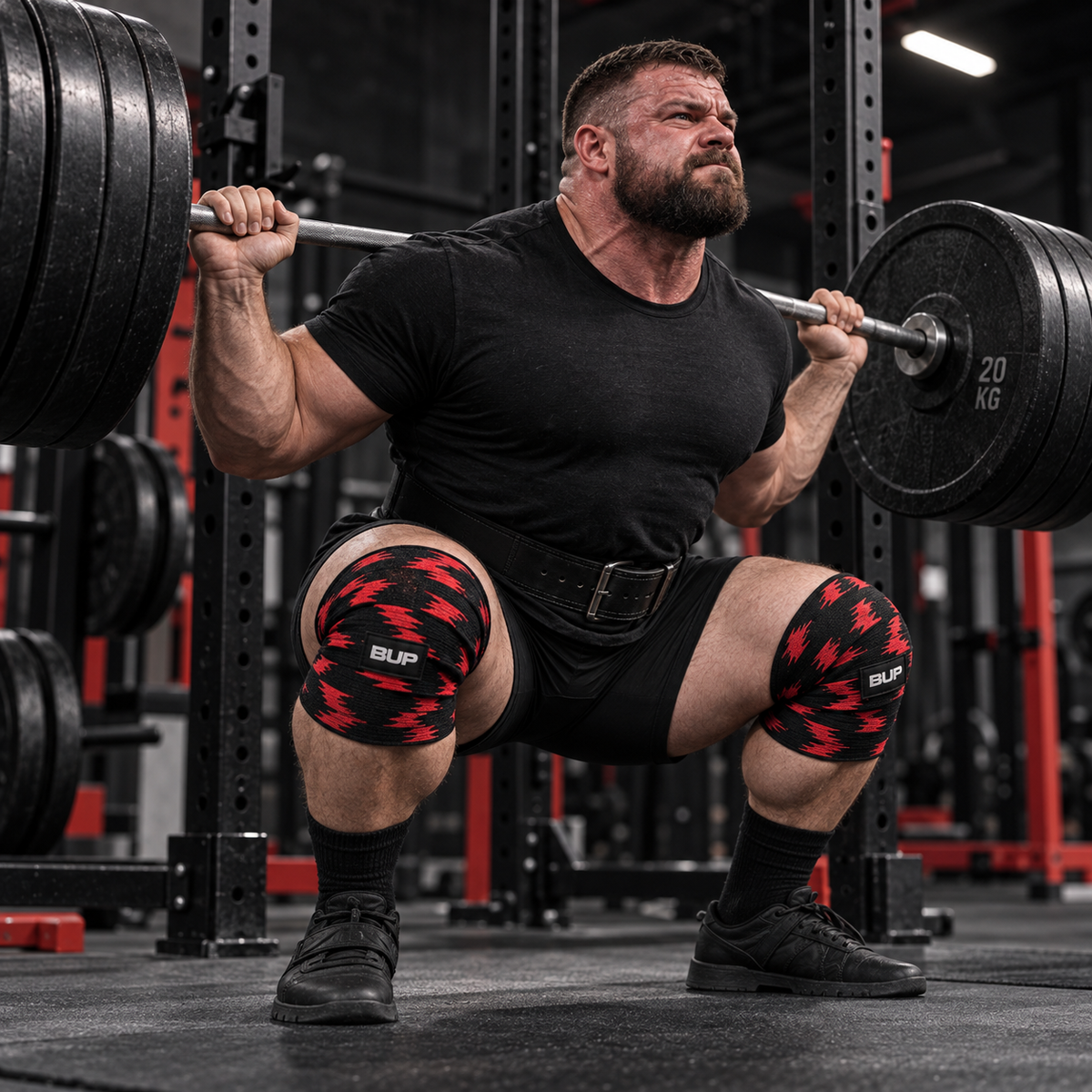 Shock Wave Knee Wraps | Premium Powerlifting Knee Wraps | Built Under Pressure