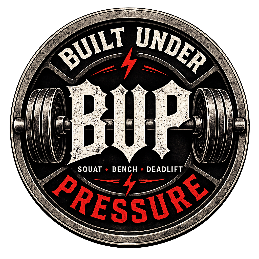Built Under Pressure Oversized Gym Tee | Powerlifting Bodybuilding Fitness Graphic Shirt