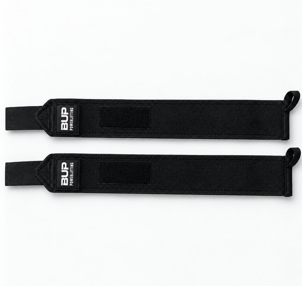 BUP Black Wrist Wraps - Heavy