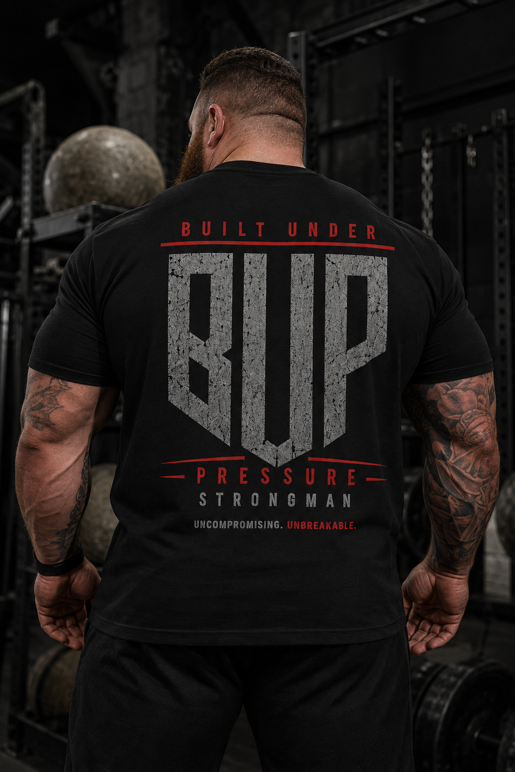 Built Under Pressure STRONGMAN Tee