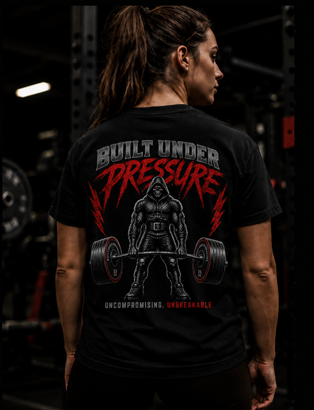Built Under Pressure | Premium Powerlifting & Gymwear T-Shirts