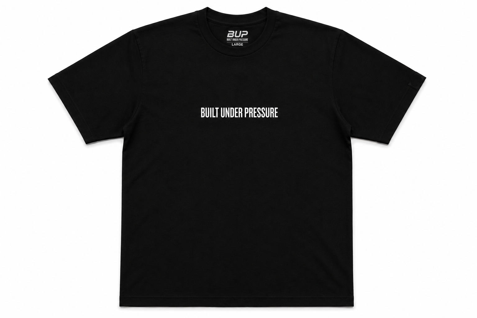 BUP Powerlifting Tee – Squat Bench Deadlift | Black