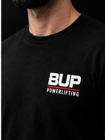 Built Under Pressure™ Powerlifting T-Shirt – Black