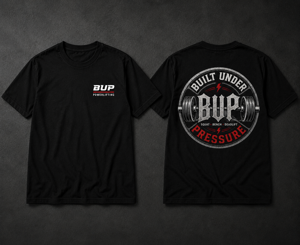 Built Under Pressure Oversized Gym Tee | Powerlifting Bodybuilding Fitness Graphic Shirt
