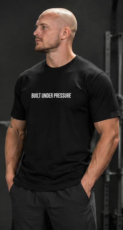 BUP Powerlifting Tee – Squat Bench Deadlift | Black