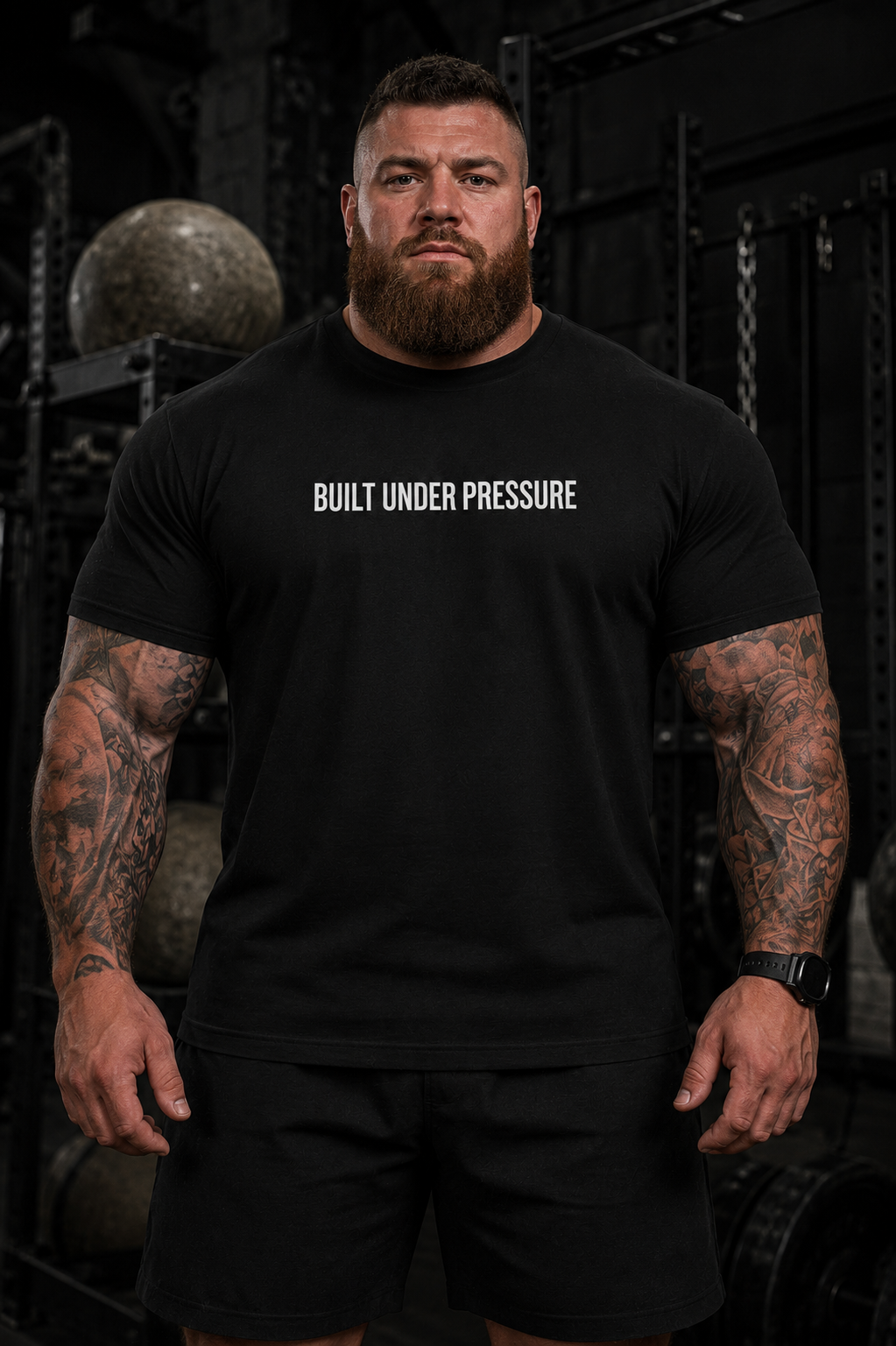 Built Under Pressure STRONGMAN Tee
